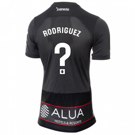 Kandiny Muži Gabriel Rodríguez #0 Čierna Dresy Idegenbeli Csapatmez 2023/24 Triĭká