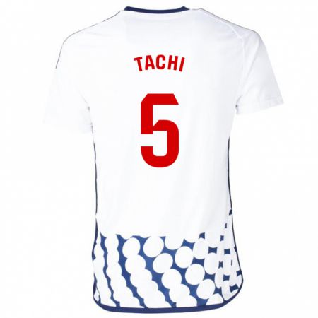 Kandiny Muži Tachi #5 Biely Dresy Idegenbeli Csapatmez 2023/24 Triĭká
