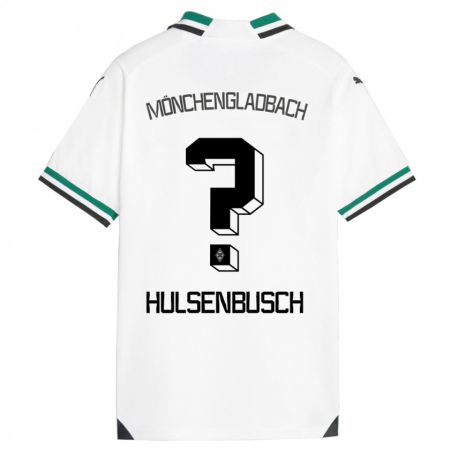 Kandiny Ženy Daniel Hülsenbusch #0 Biela Zelená Dresy Hazai Csapatmez 2023/24 Triĭká