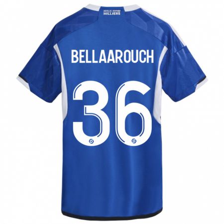 Kandiny Ženy Alaa Bellaarouch #36 Modrá Dresy Hazai Csapatmez 2023/24 Triĭká