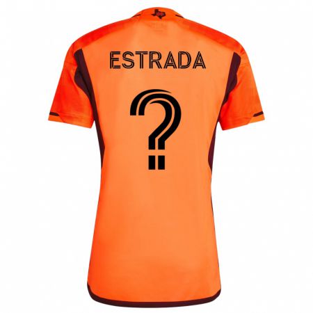 Kandiny Ženy Jorge Estrada #0 Oranžová Dresy Hazai Csapatmez 2023/24 Triĭká