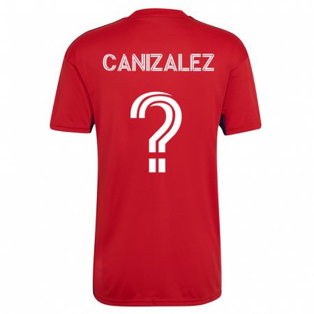Kandiny Ženy Henry Canizalez #0 Červená Dresy Hazai Csapatmez 2023/24 Triĭká