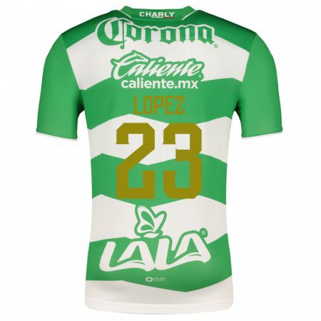 Kandiny Ženy Raúl López #23 Zelená Dresy Hazai Csapatmez 2023/24 Triĭká