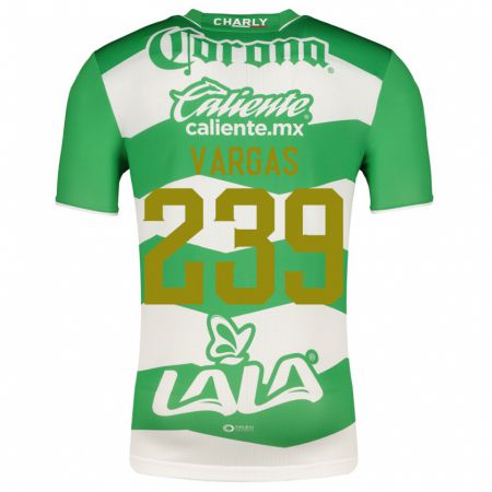 Kandiny Ženy Diego Vargas #239 Zelená Dresy Hazai Csapatmez 2023/24 Triĭká