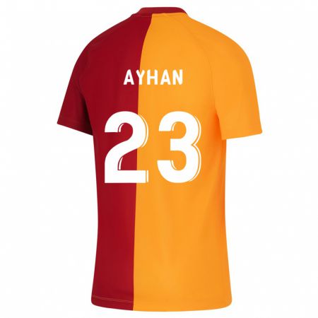 Kandiny Ženy Kaan Ayhan #23 Oranžová Dresy Hazai Csapatmez 2023/24 Triĭká