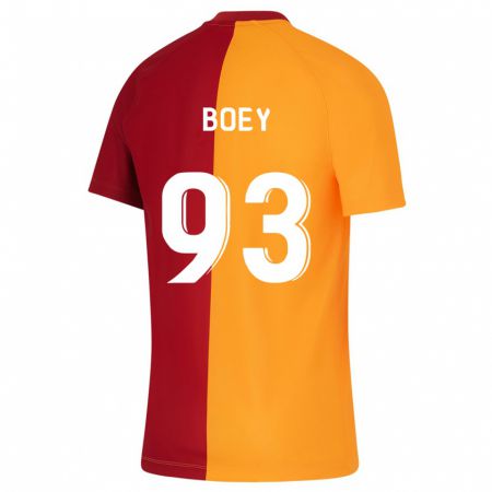 Kandiny Ženy Sacha Boey #93 Oranžová Dresy Hazai Csapatmez 2023/24 Triĭká