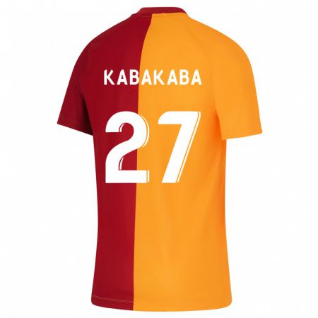 Kandiny Ženy Naomie Kabakaba #27 Oranžová Dresy Hazai Csapatmez 2023/24 Triĭká