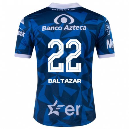 Kandiny Ženy Carlos Baltazar #22 Modrá Dresy Idegenbeli Csapatmez 2023/24 Triĭká