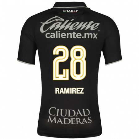 Kandiny Ženy David Ramírez #28 Čierna Dresy Idegenbeli Csapatmez 2023/24 Triĭká