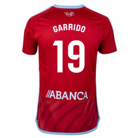 Kandiny Ženy Manu Garrido #19 Červená Dresy Idegenbeli Csapatmez 2023/24 Triĭká
