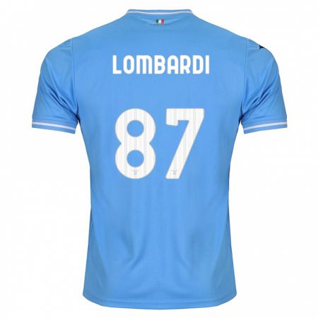 Kandiny Deti Cristiano Lombardi #87 Modrá Dresy Hazai Csapatmez 2023/24 Triĭká