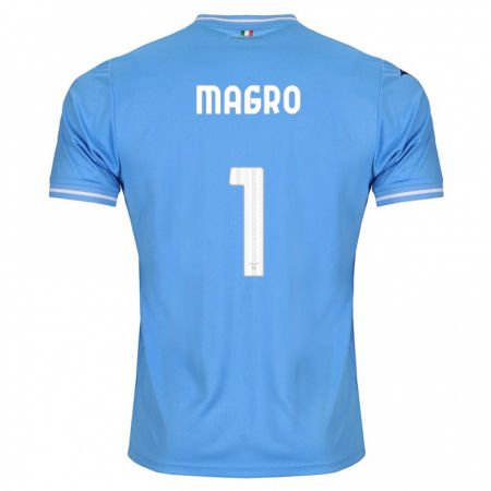 Kandiny Deti Federico Magro #1 Modrá Dresy Hazai Csapatmez 2023/24 Triĭká