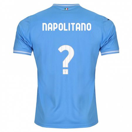 Kandiny Deti Federico Napolitano #0 Modrá Dresy Hazai Csapatmez 2023/24 Triĭká