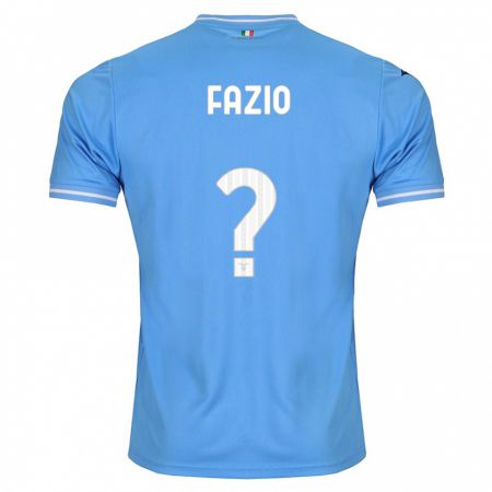 Kandiny Deti Francesco Fazio #0 Modrá Dresy Hazai Csapatmez 2023/24 Triĭká