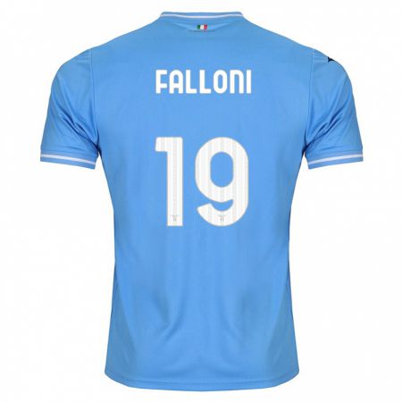 Kandiny Deti Ludovica Falloni #19 Modrá Dresy Hazai Csapatmez 2023/24 Triĭká