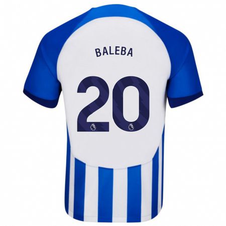 Kandiny Deti Carlos Baleba #20 Modrá Dresy Hazai Csapatmez 2023/24 Triĭká