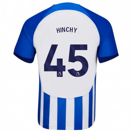 Kandiny Deti Jack Hinchy #45 Modrá Dresy Hazai Csapatmez 2023/24 Triĭká