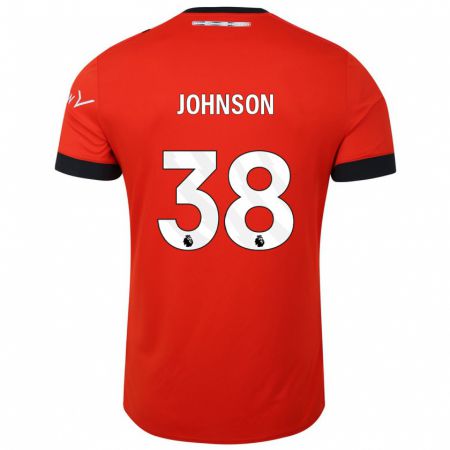 Kandiny Deti Joe Johnson #38 Červená Dresy Hazai Csapatmez 2023/24 Triĭká