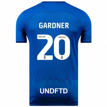 Kandiny Deti Gary Gardner #20 Modrá Dresy Hazai Csapatmez 2023/24 Triĭká