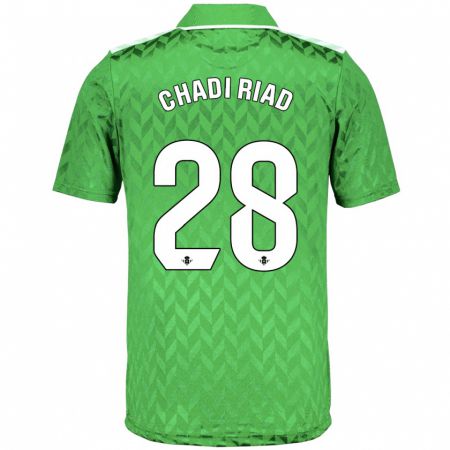 Kandiny Deti Chadi Riad #28 Zelená Dresy Idegenbeli Csapatmez 2023/24 Triĭká
