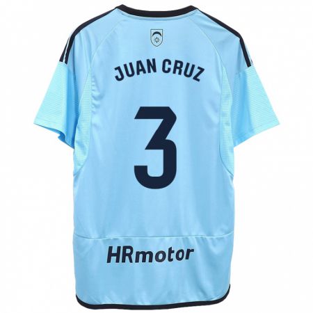 Kandiny Deti Juan Cruz #3 Modrá Dresy Idegenbeli Csapatmez 2023/24 Triĭká