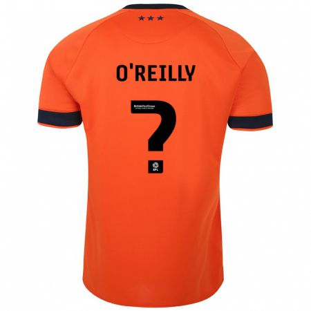 Kandiny Deti Connor O'reilly #0 Oranžová Dresy Idegenbeli Csapatmez 2023/24 Triĭká