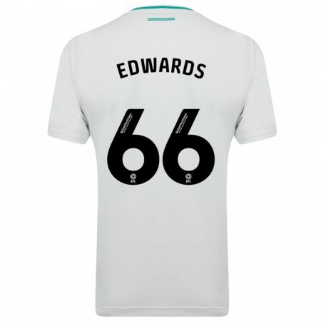 Kandiny Deti Diamond Edwards #66 Biely Dresy Idegenbeli Csapatmez 2023/24 Triĭká