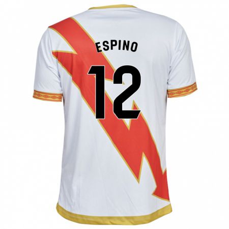 Kandiny Muži Alfonso Espino #12 Biely Dresy Hazai Csapatmez 2023/24 Triĭká