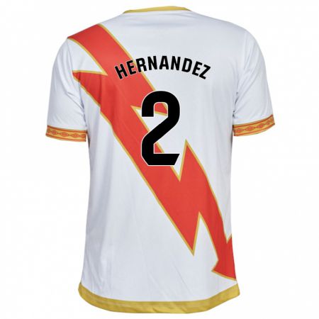 Kandiny Muži Marco Hernández #2 Biely Dresy Hazai Csapatmez 2023/24 Triĭká