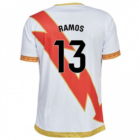 Kandiny Muži Mario Ramos #13 Biely Dresy Hazai Csapatmez 2023/24 Triĭká