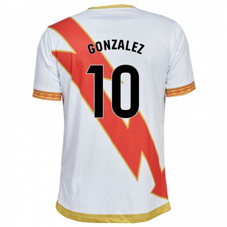 Kandiny Muži Alba Gonzalez Perez #10 Biely Dresy Hazai Csapatmez 2023/24 Triĭká