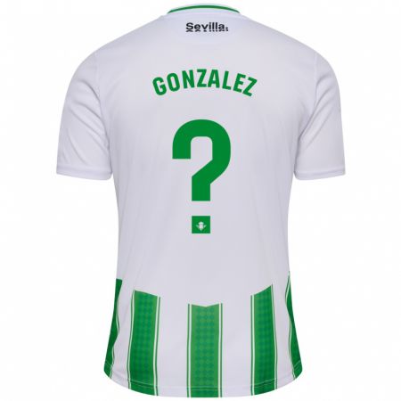 Kandiny Muži David González #7 Biely Dresy Hazai Csapatmez 2023/24 Triĭká