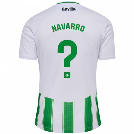 Kandiny Muži Mario Navarro #0 Biely Dresy Hazai Csapatmez 2023/24 Triĭká