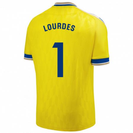 Kandiny Muži Lourdes #1 Žltá Dresy Hazai Csapatmez 2023/24 Triĭká