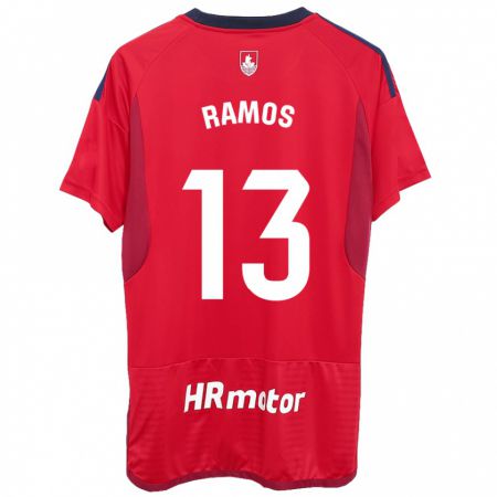 Kandiny Muži Darío Ramos #13 Červená Dresy Hazai Csapatmez 2023/24 Triĭká