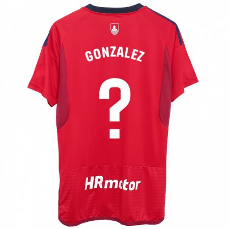 Kandiny Muži Iker González #0 Červená Dresy Hazai Csapatmez 2023/24 Triĭká
