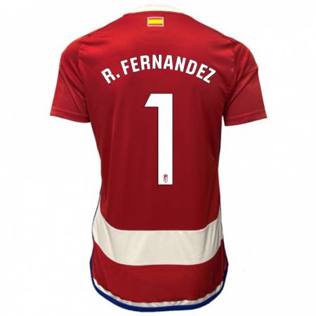 Kandiny Muži Raúl Fernández #1 Červená Dresy Hazai Csapatmez 2023/24 Triĭká
