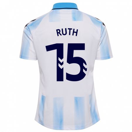 Kandiny Muži Ruth #15 Biela Modrá Dresy Hazai Csapatmez 2023/24 Triĭká