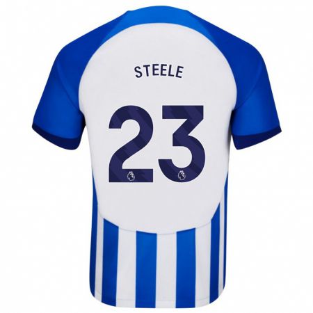 Kandiny Muži Jason Steele #23 Modrá Dresy Hazai Csapatmez 2023/24 Triĭká