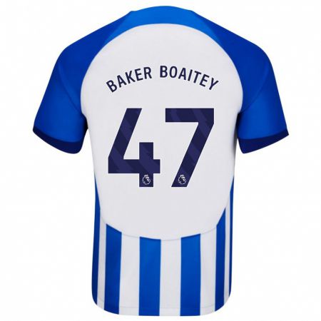 Kandiny Muži Benicio Baker-Boaitey #47 Modrá Dresy Hazai Csapatmez 2023/24 Triĭká