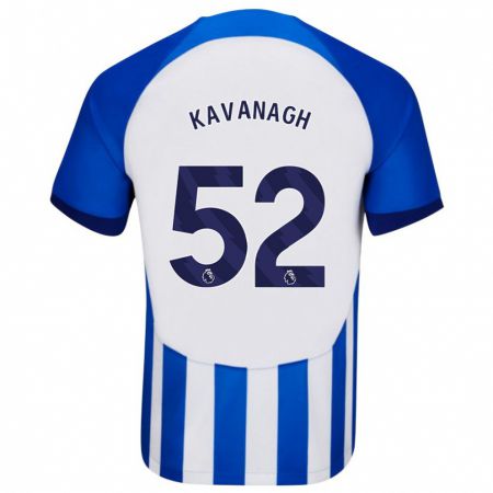 Kandiny Muži Leigh Kavanagh #52 Modrá Dresy Hazai Csapatmez 2023/24 Triĭká