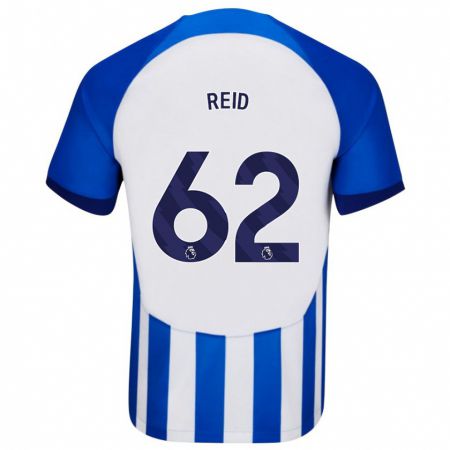Kandiny Muži Tommy Reid #62 Modrá Dresy Hazai Csapatmez 2023/24 Triĭká