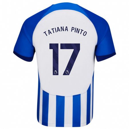 Kandiny Muži Tatiana Vanessa Ferreira Pinto #17 Modrá Dresy Hazai Csapatmez 2023/24 Triĭká