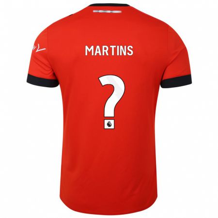 Kandiny Muži Dominic Dos Santos Martins #0 Červená Dresy Hazai Csapatmez 2023/24 Triĭká