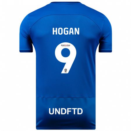 Kandiny Muži Scott Hogan #9 Modrá Dresy Hazai Csapatmez 2023/24 Triĭká