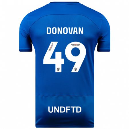 Kandiny Muži Romelle Donovan #49 Modrá Dresy Hazai Csapatmez 2023/24 Triĭká