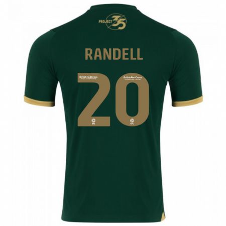 Kandiny Muži Adam Randell #20 Zelená Dresy Hazai Csapatmez 2023/24 Triĭká