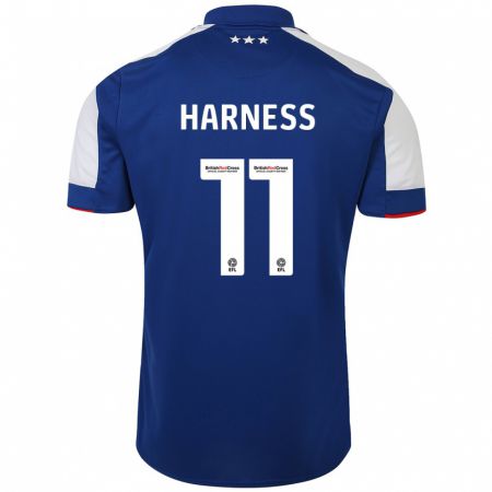 Kandiny Muži Marcus Harness #11 Modrá Dresy Hazai Csapatmez 2023/24 Triĭká
