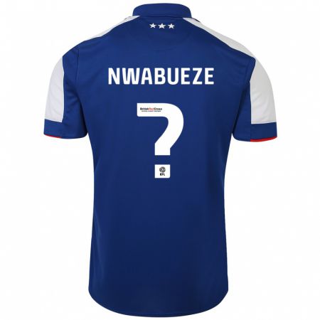 Kandiny Muži Jesse Nwabueze #0 Modrá Dresy Hazai Csapatmez 2023/24 Triĭká