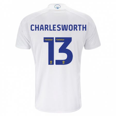 Kandiny Muži Millie Robshaw-Charlesworth #13 Biely Dresy Hazai Csapatmez 2023/24 Triĭká